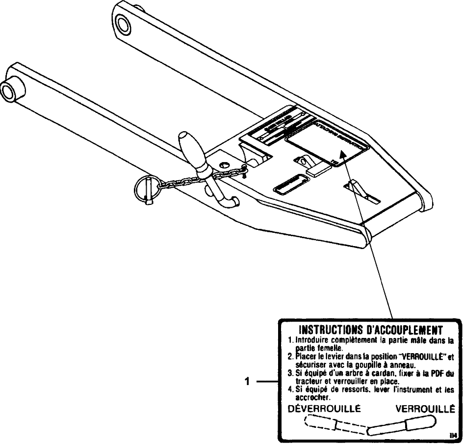 405.03 MALE QUICK HITCH DECALS - FRENCH - 715423026