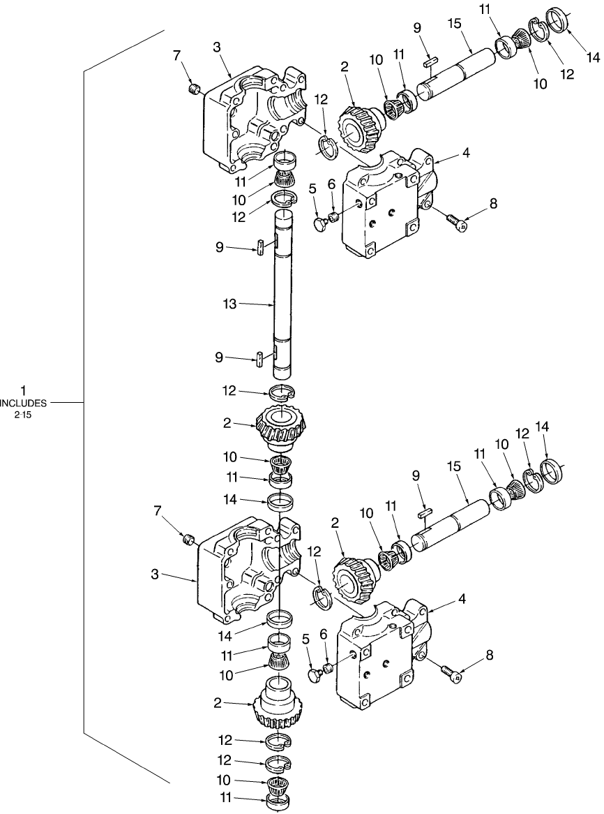 027 DOUBLE UNIVERSAL JOINT - 200-SERIES - 72"
