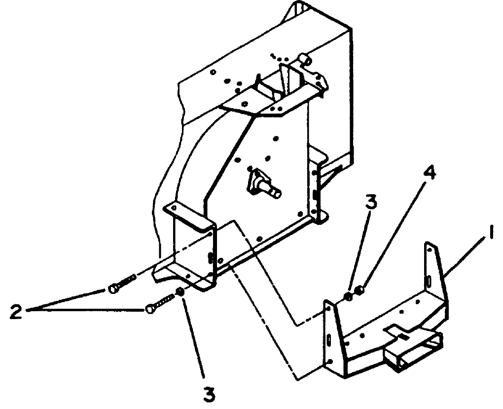 102 FEMALE HITCH - FRONT MOUNT - 716D