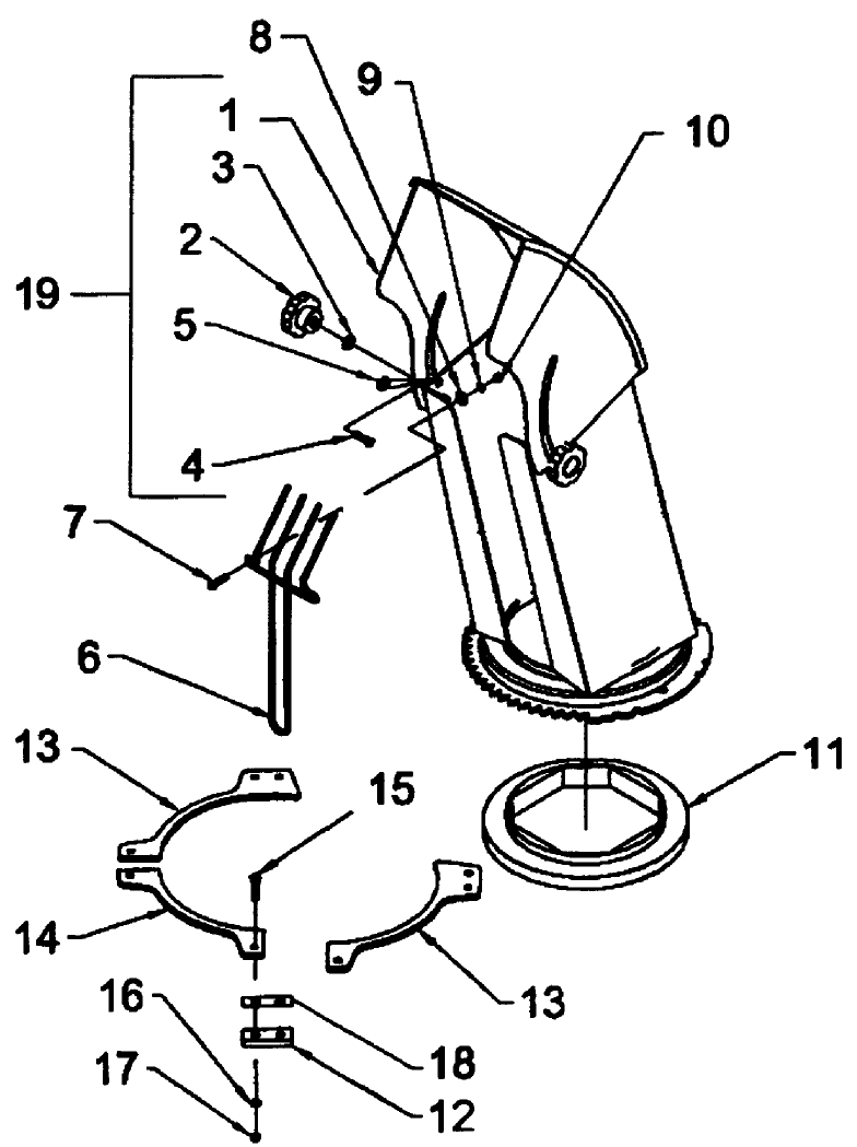 107 CHUTE WITH DEFLECTOR - 716D