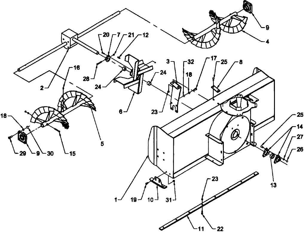 200 SNOWBLOWER 51CS & 63CS