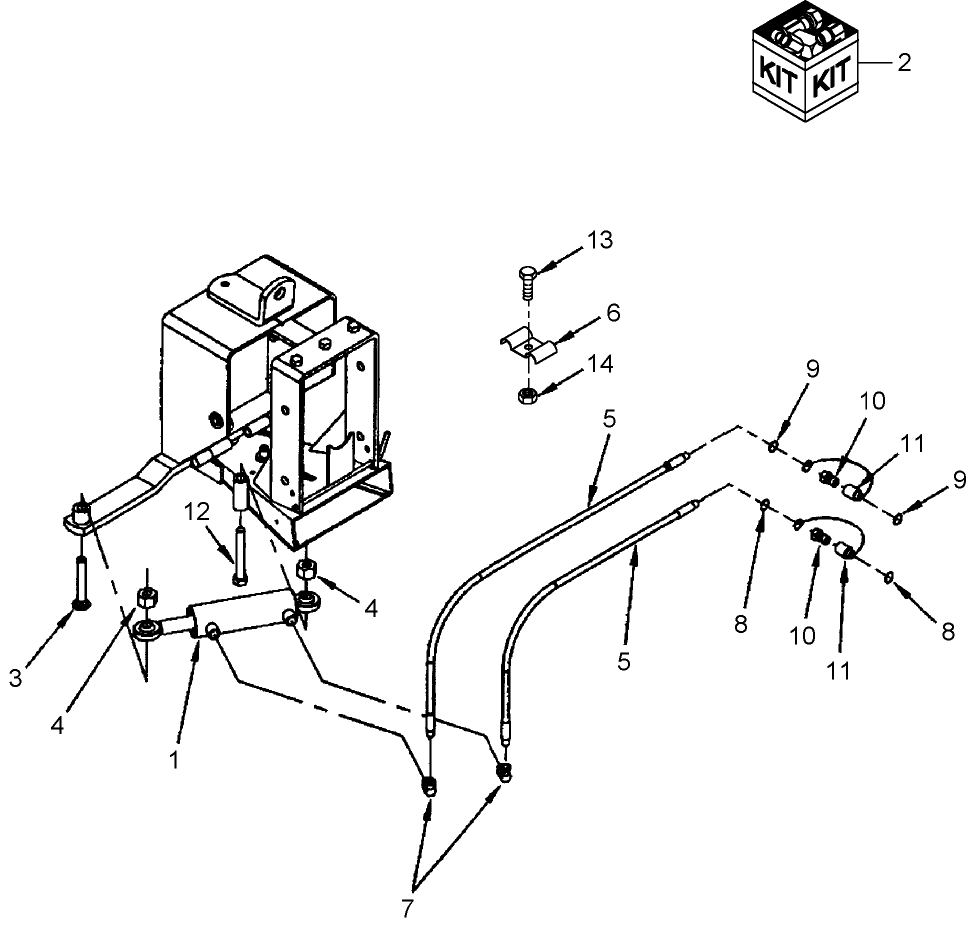 702 BOOM HYDRAULIC ANGLING - 715677016