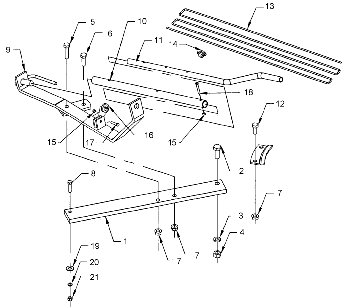 112 74CSR, MANUAL CHUTE ROTATION - 715343016