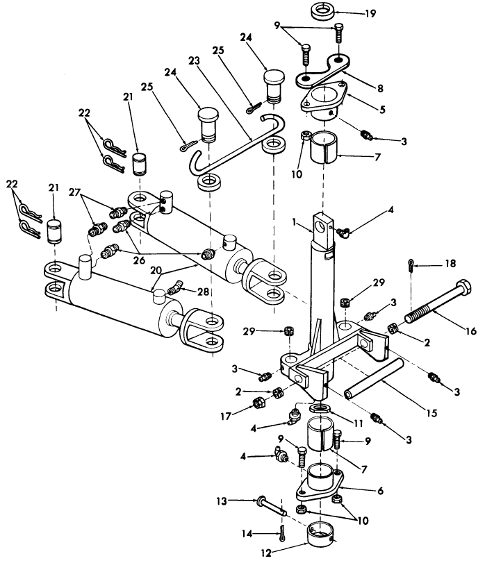 002 SWING POST & RELATED PARTS