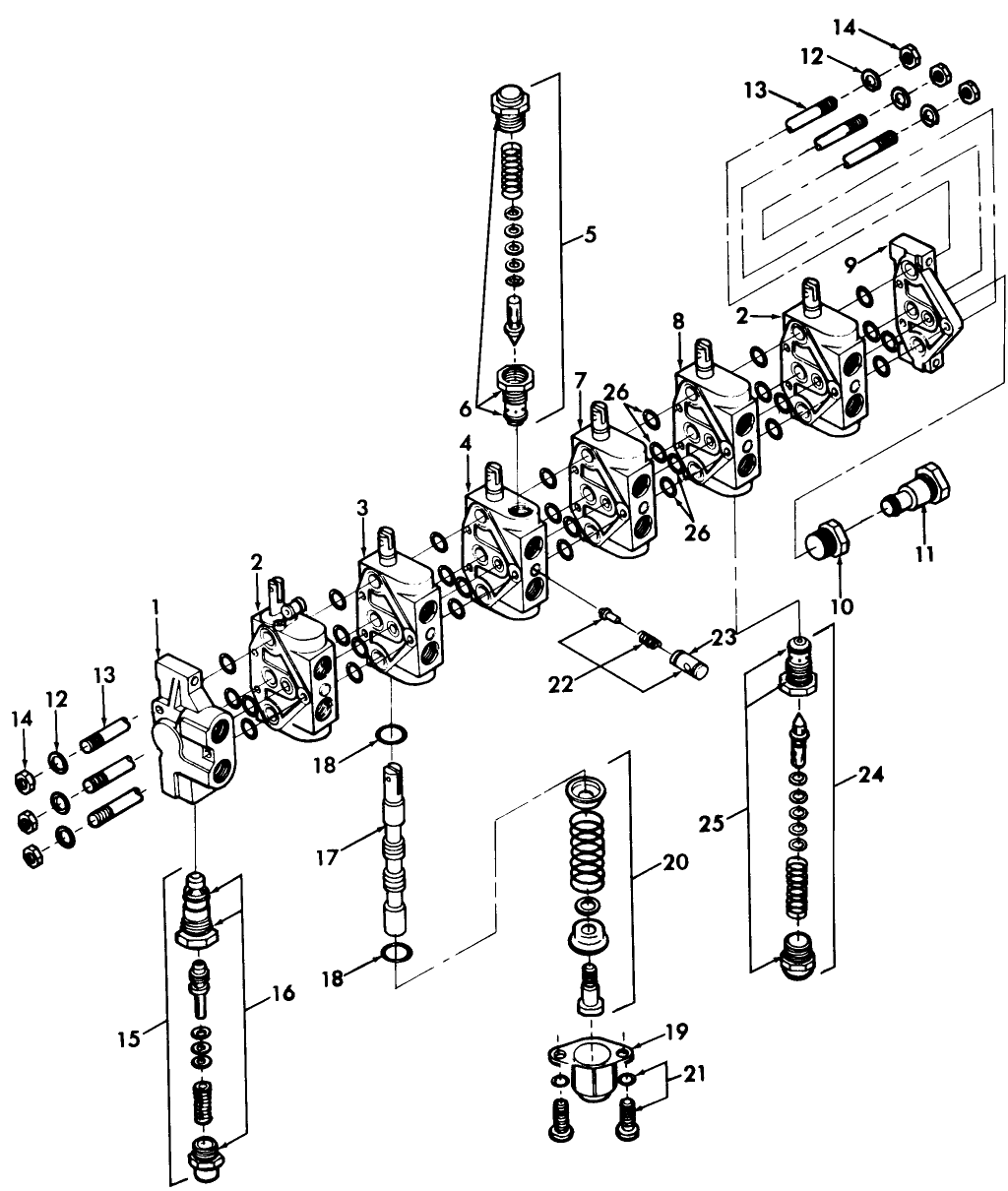 014 VALVE ASSEMBLY MODEL 19BT0026 6' & MODEL 19BT0028 8'