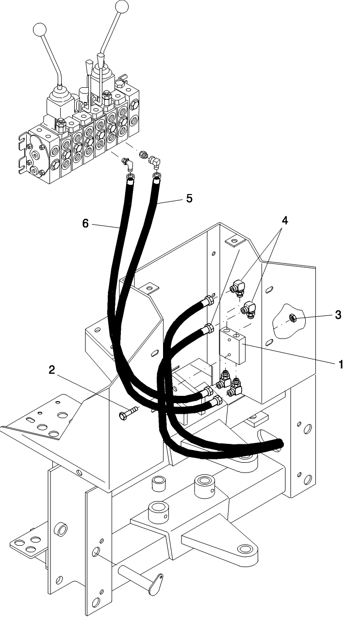 45 LOCK OUT VALVE PLUMBING KIT