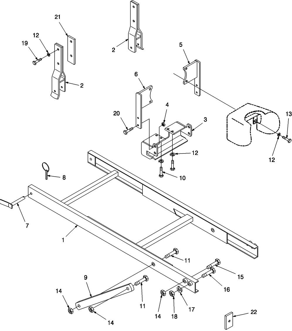 07 SUBFRAME, 9864043, 716439001 - 2120/3415
