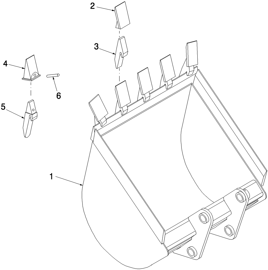 69 STANDARD, HEAVY DUTY, GRAVE & MUCK BUCKETS