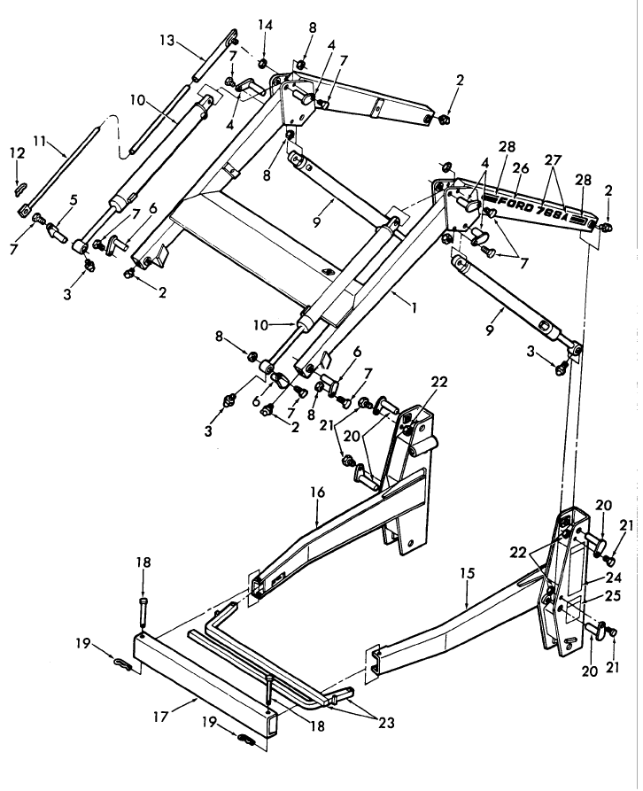 002 FRAME & RELATED PARTS