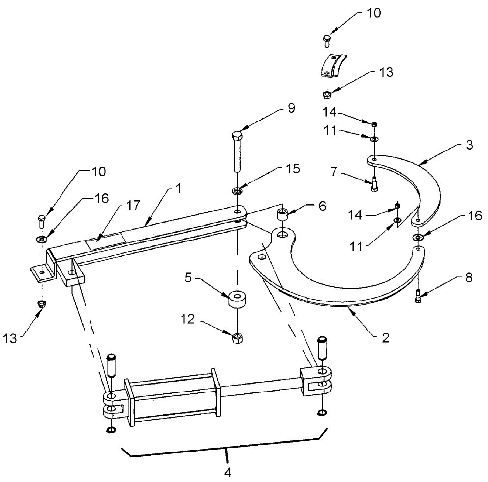 110 84CSR, HYDRAULIC CHUTE ROTATION - 715342026