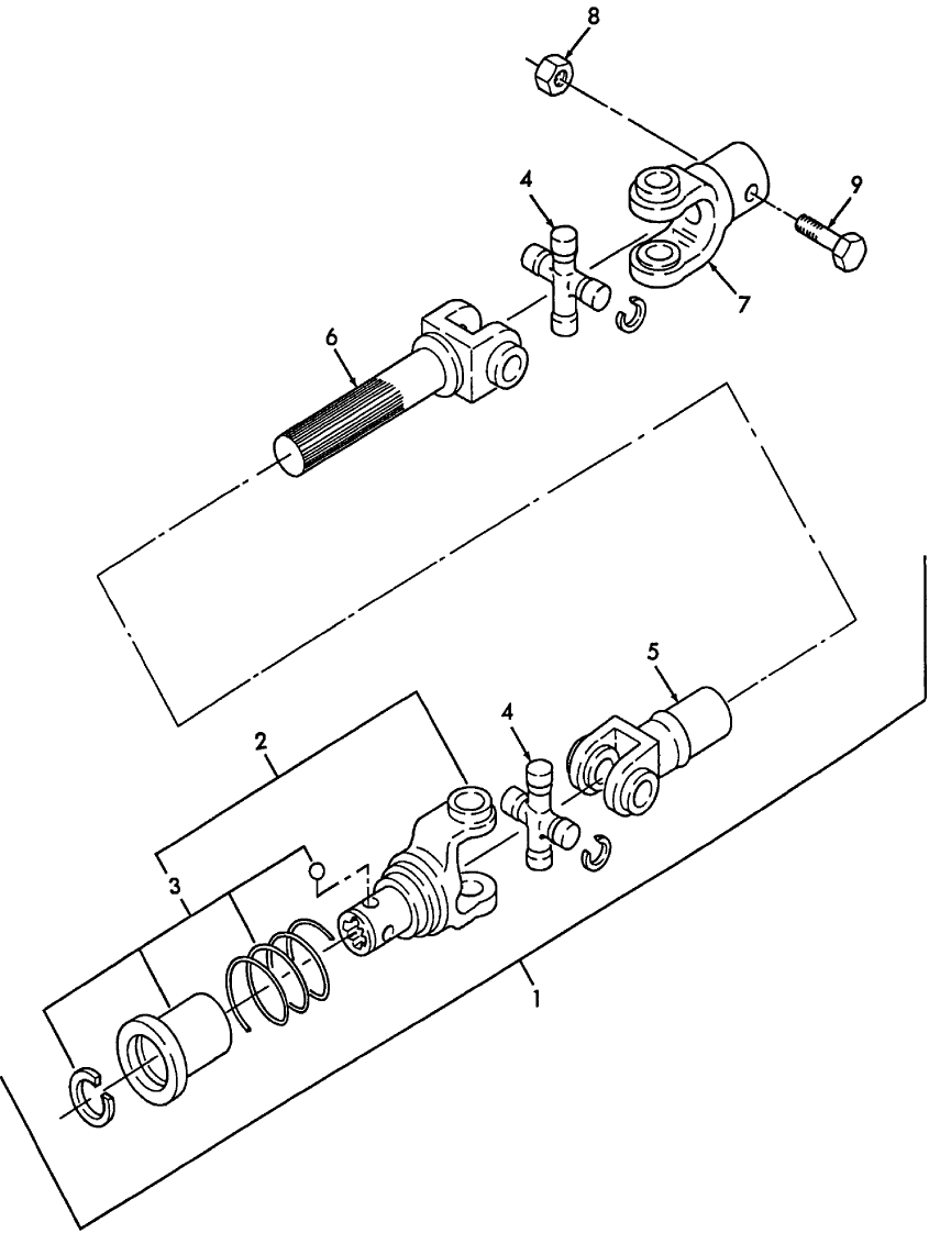 011 DRIVE ASSEMBLY - 72" - 9809199 FOR 1720/1920 MODELS