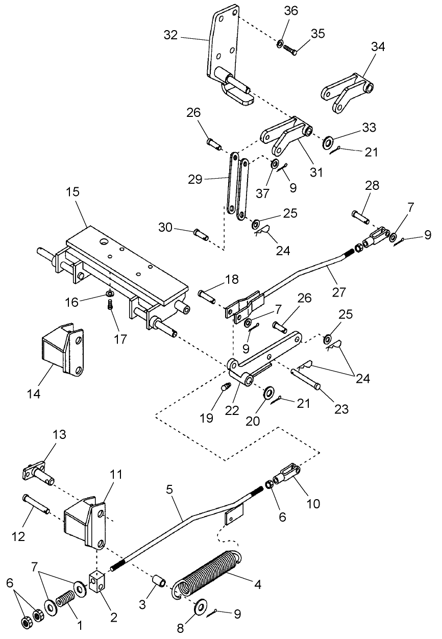 013 LIFT COMPONENTS - 54" & 60"