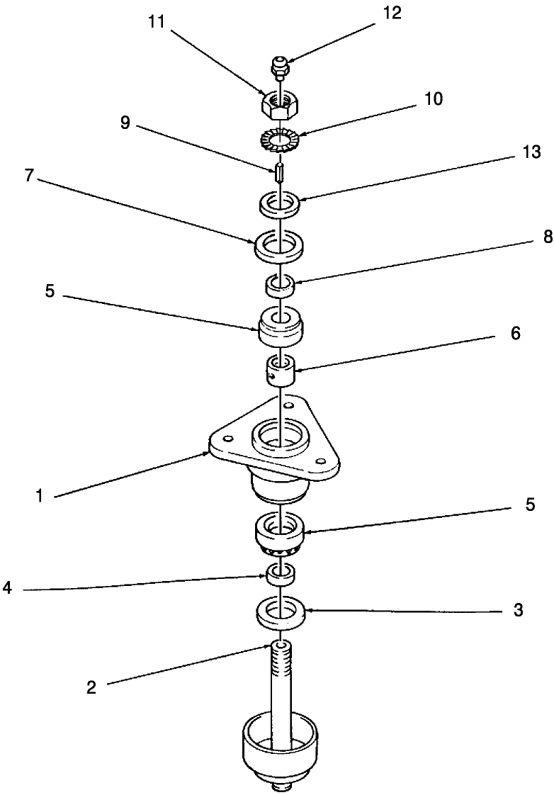 008 SPINDLES, MODELS 22AB5300 & 22AB5301, 48" MOWERS