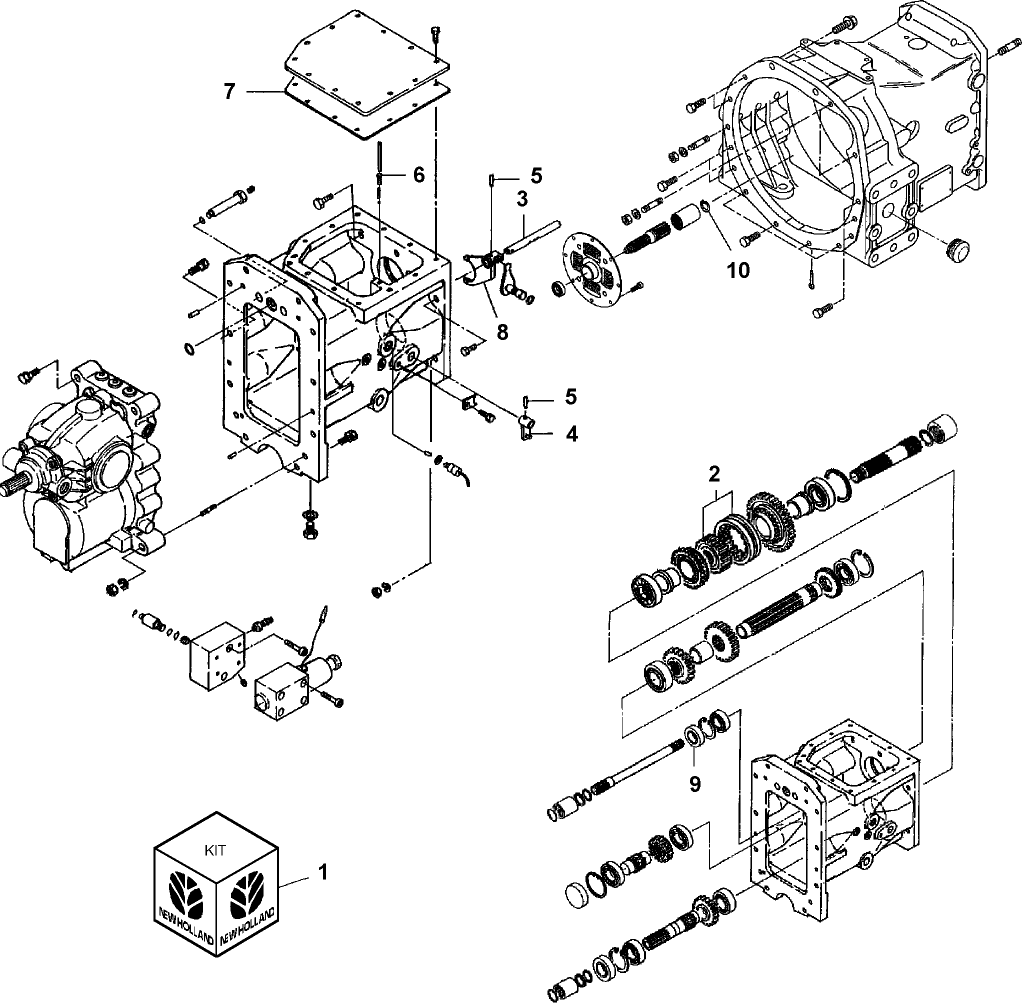 03.06.01 IMPROVED GEAR KIT, RANGE SELECTOR JUMP OUT