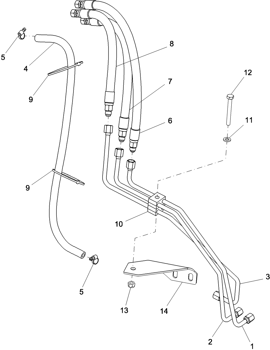 04.08 POWER STEERING HOSES