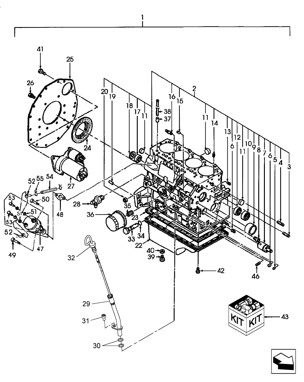 01.01 CYLINDER BLOCK