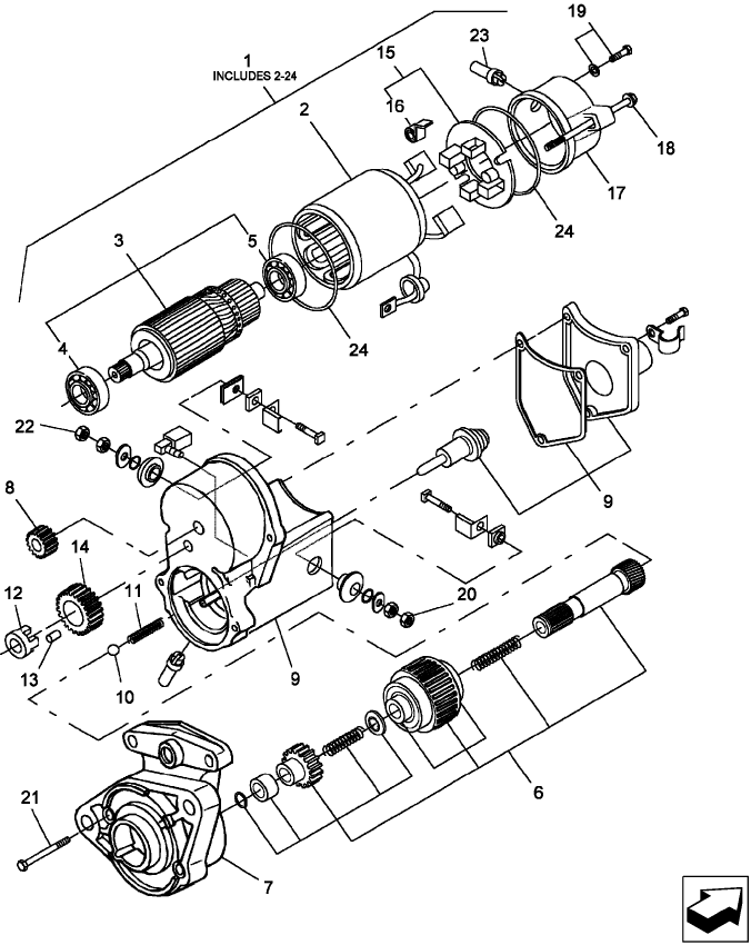 01.08 STARTING MOTOR