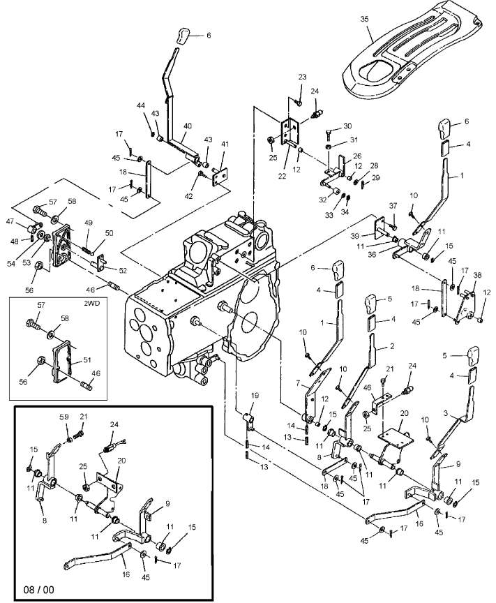 07L01 GEARSHIFT LEVERS