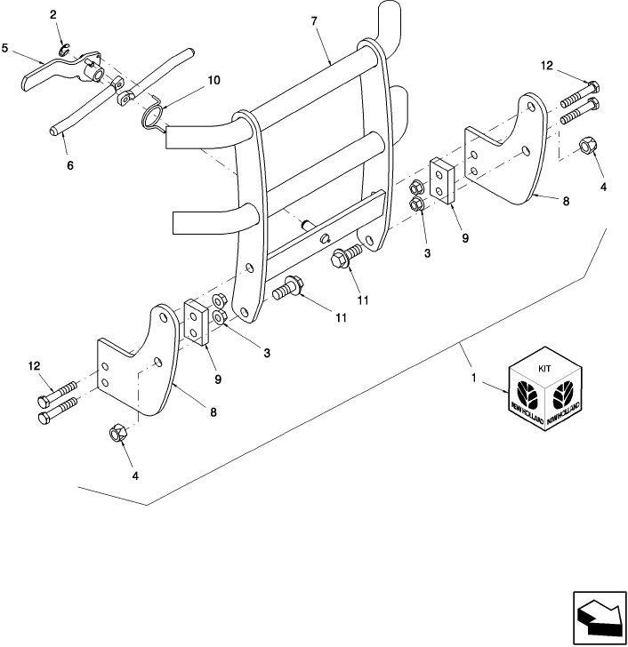 14B03 GRILLE GUARD KIT