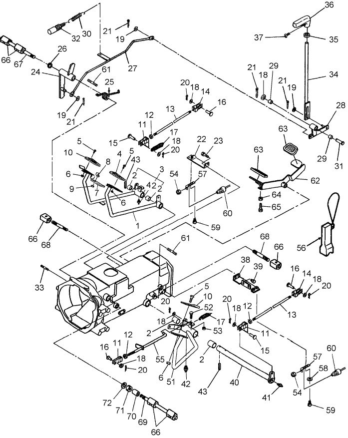 07M01 BRAKE CONTROLS & PEDALS