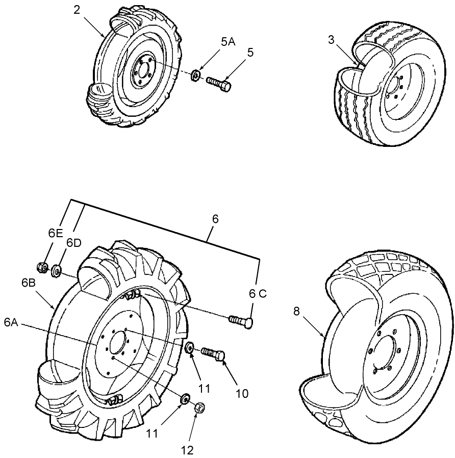 11.01.01 FRONT & REAR WHEELS - AUSTRALIA
