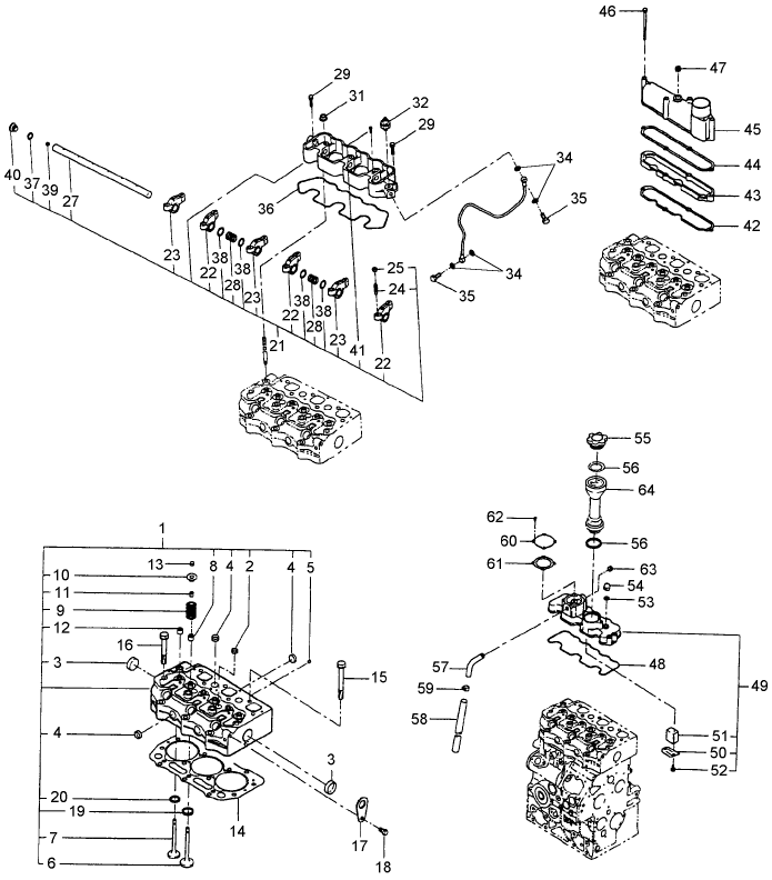 01.06 CYLINDER HEAD, ROCKER ARM, HEAD COVER & INTAKE MANIFOLD