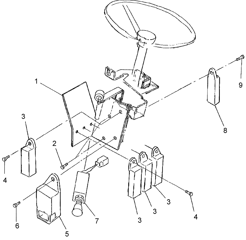 06.01.01 ELECTRICAL COMPONENTS, STEERING COLUMN