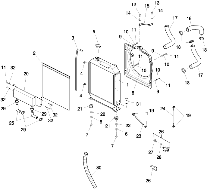 08A01 RADIATOR