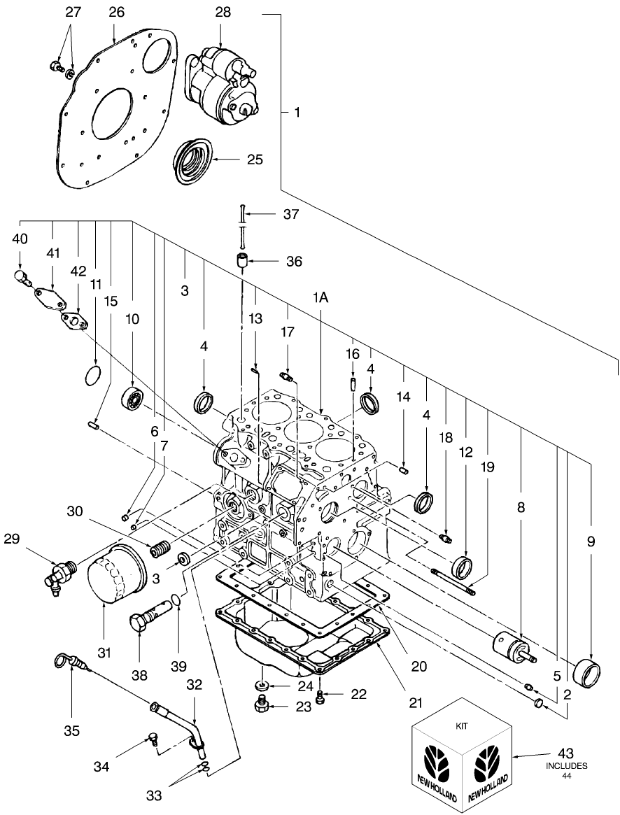 06A01 CYLINDER BLOCK
