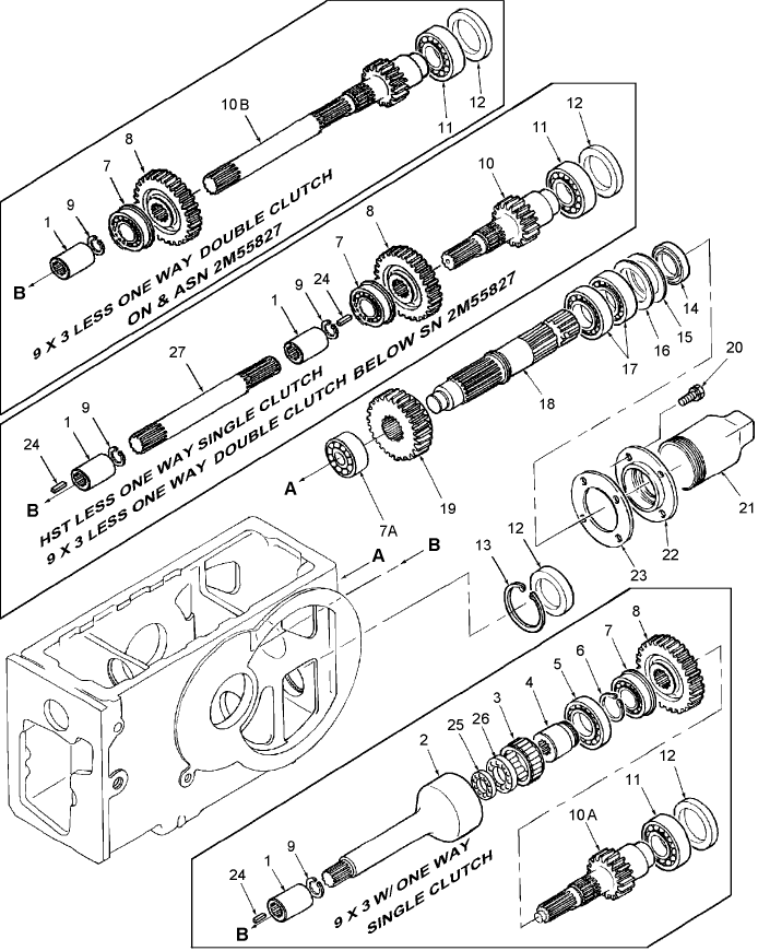 07F01 PTO GEARS