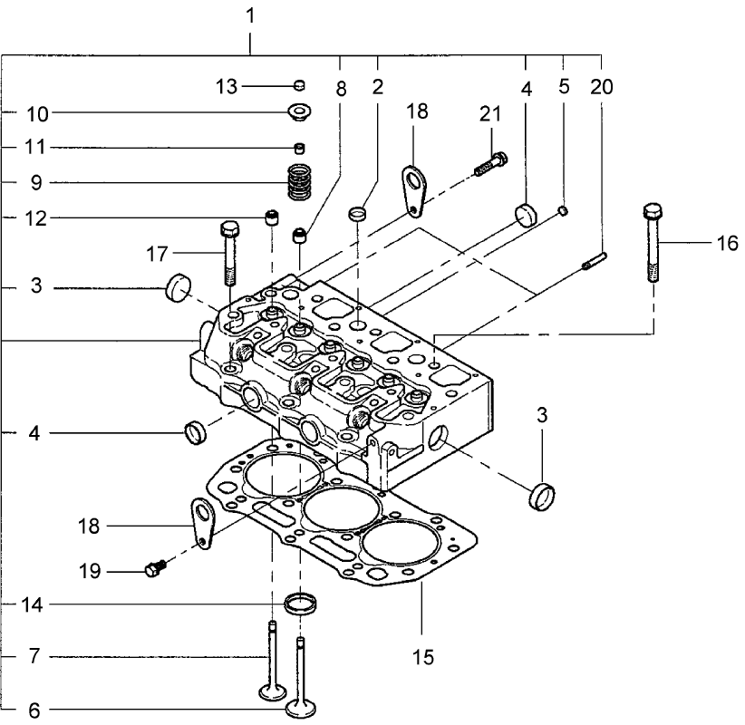 01.03 CYLINDER HEAD