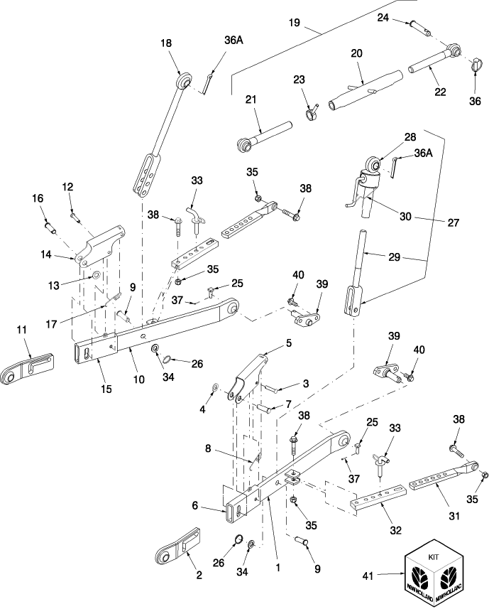 09.01 DELUXE THREE-POINT HITCH