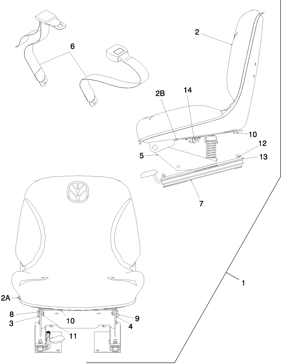 10.02 ECONOMY SEATS - ON & ABOVE PIN # Z6DB01001