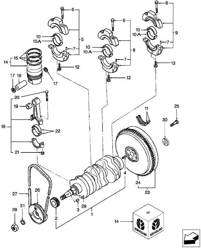 01.06 CRANKSHAFT & PISTONS