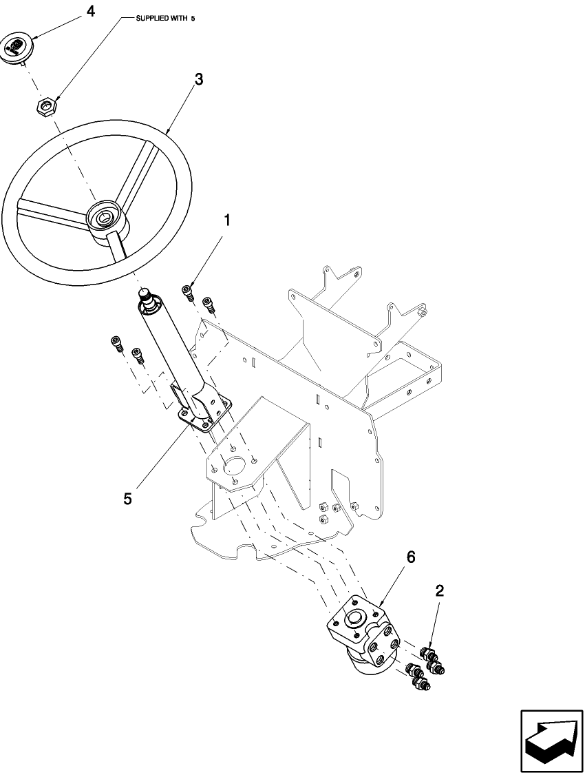 10.07 STEERING COLUMN, FIXED