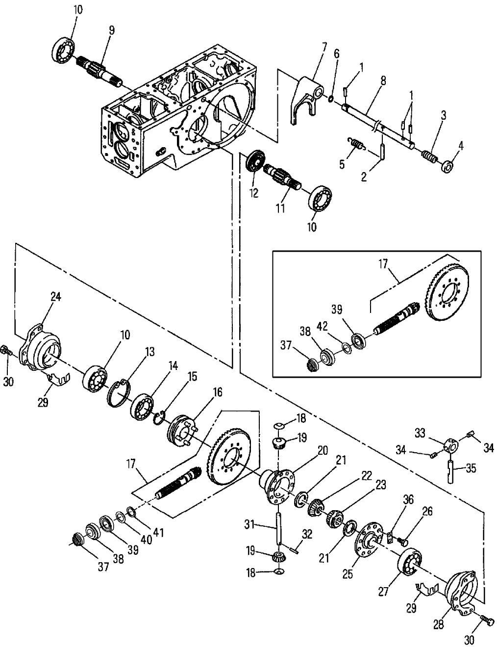 05.01 REAR AXLE DIFFERENTIAL & LOCK LINKAGE