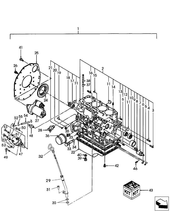 01.01 CYLINDER BLOCK