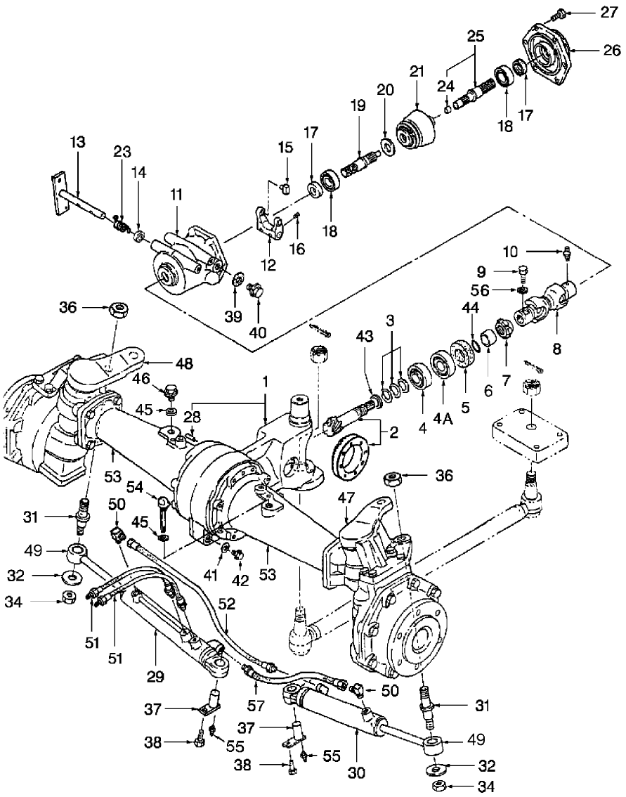 04.06 FRONT AXLE & STEERING W/SUPERSTEER