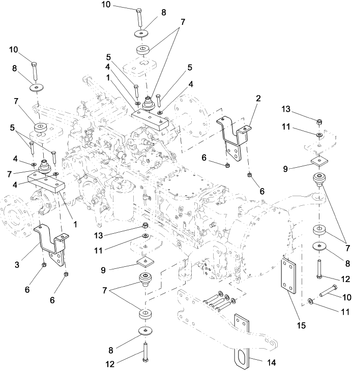 10.01.03 CAB MOUNT WITH LOADER