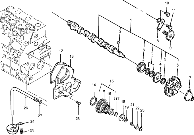 01.02 CAMSHAFT & OIL PUMP