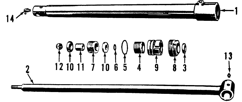 008 CYLINDER, LIFT ARM, DOUBLE ACTING - 19-249