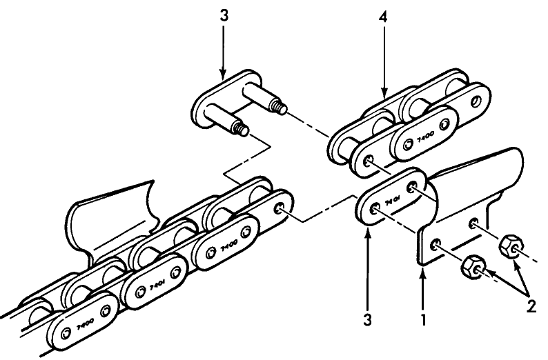 001 DIGGING CHAIN COMPONENTS