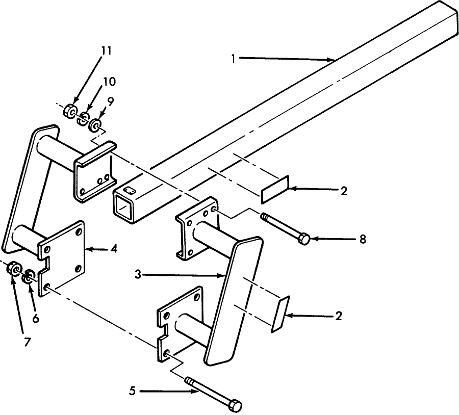 004 PERSONNEL RESTRAINT BAR