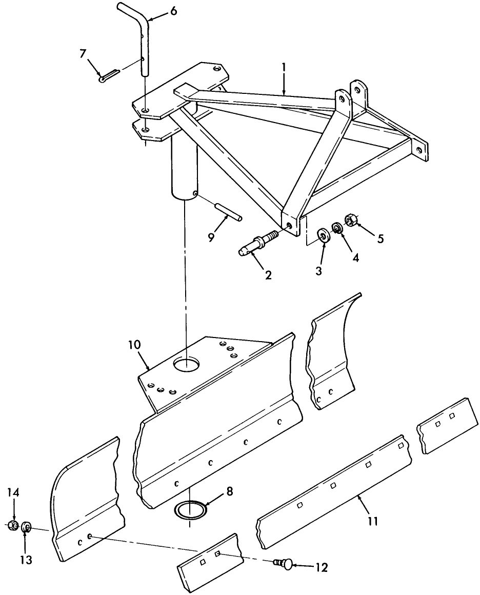 001 FRAME & BLADE - SERIES 781,781B