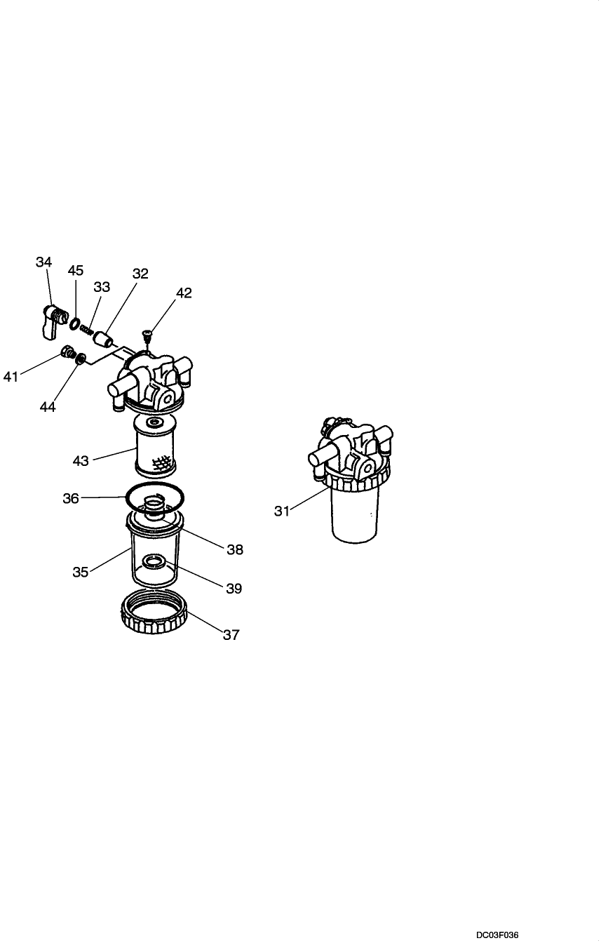 03-03(00) WATER SEPARATOR ASSY