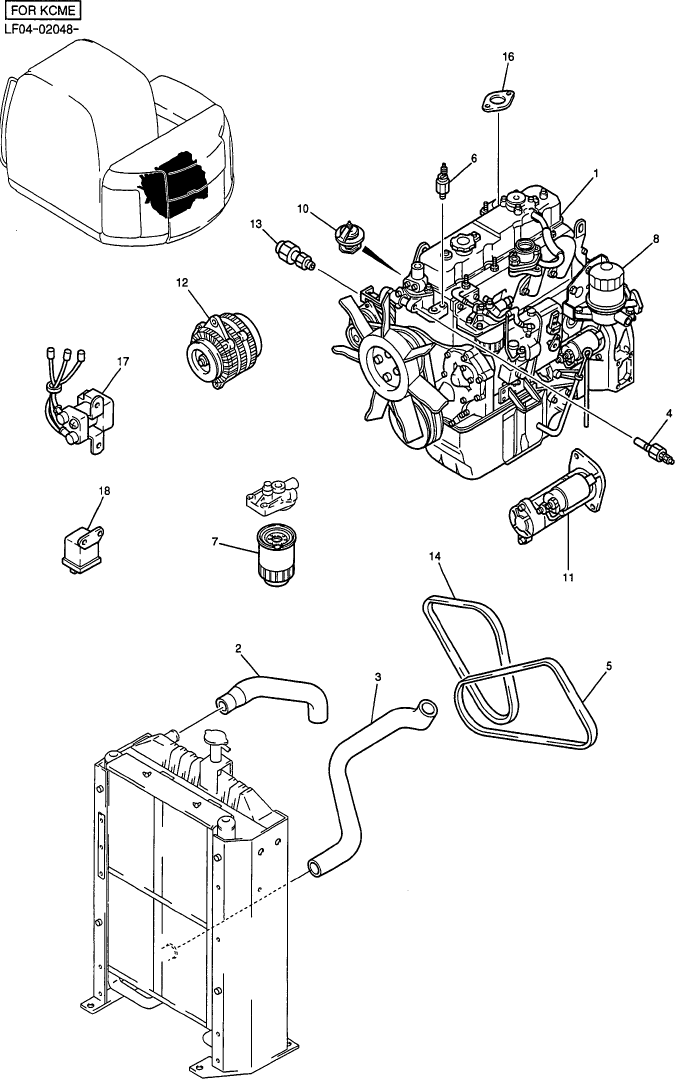 01-005 ENGINE ASSEMBLY