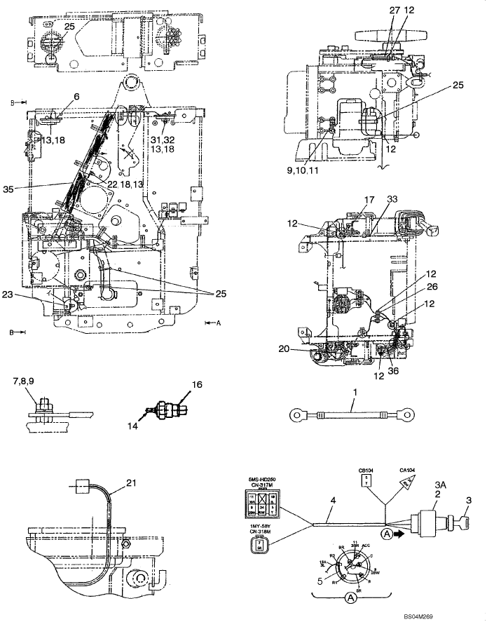 04-03(00) HARNESS, MAIN -  CHASSIS, UPPERSTRUCTURE