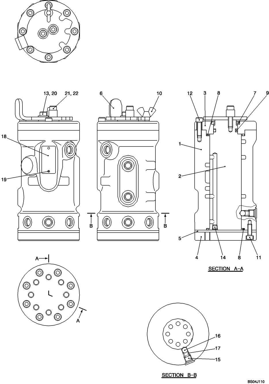 HC885-01(1) SELECTOR VALVE