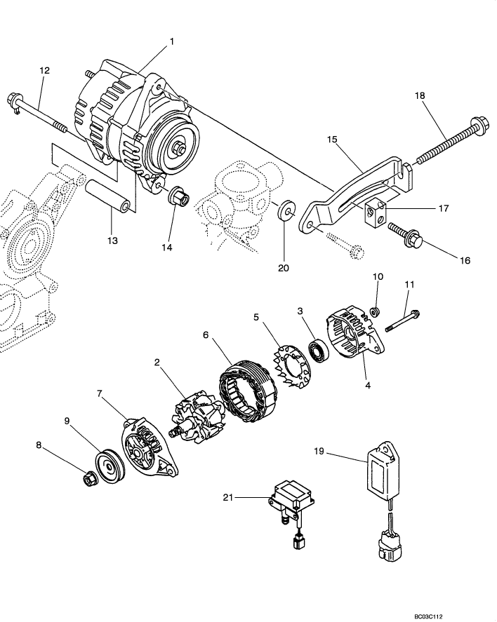 04-02(00) ALTERNATOR