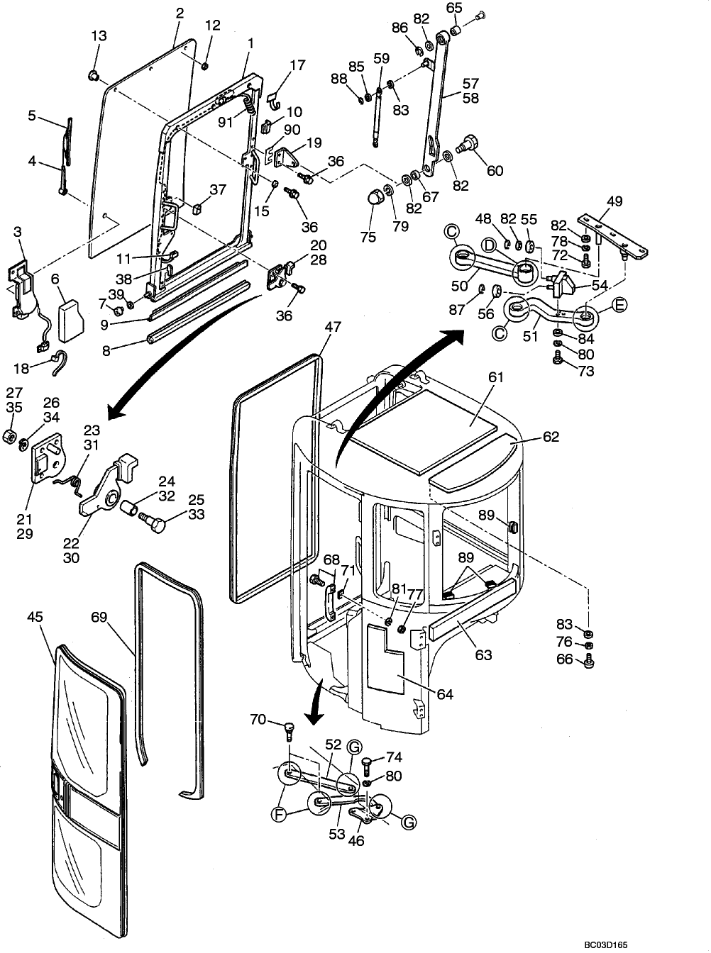 09-17(00) CAB - WINDOW, FRONT